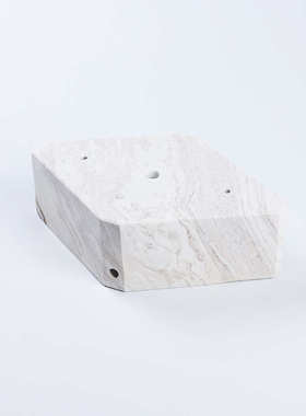 厂家直销大理石灯饰底座酒吧餐厅家居灯大理石底盘配件按需可加工