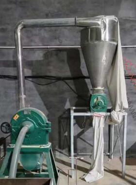 350型除尘款玉米杂粮磨粉机 蕨根虾皮贝壳粉碎机 小型养殖粉碎机