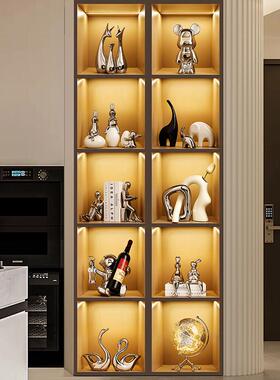 贝汉美暴力熊酒柜艺装品摆件套装饰轻奢高档客厅红酒家居工架礼23