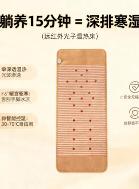 石墨烯光子床能量床理疗加热床垫光子光波负离子远红外线坐垫养生