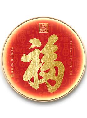网红入玄关装画饰画客厅临挂画餐过厅走廊道背壁五福景门圆户形福