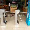 Pedestrian passage one-way tripod turnstile electronically controlled two-way tripod turnstile factory attendance IC card rolling gate access control tripod turnstile