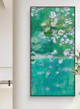 孙晓岚x绿野樱梦 简约现代入户玄关装饰画高级感植物花卉挂画