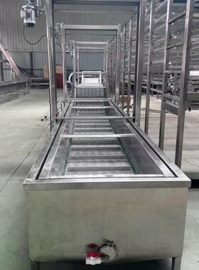 龙门提升气泡清洗机内槽可提升式蔬菜清洗机果蔬气泡清洗机鲜果