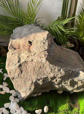 PU泡沫黄色石头楼梯下造景沙漠悬浮石假山岩石拍摄道具