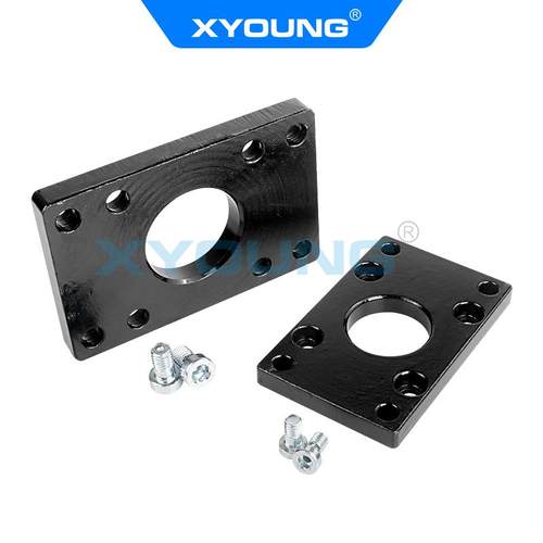 SC32-FA标准气缸法兰板F-SC50FA气缸固定板SC63-FA气动附件SC80FA - 图2