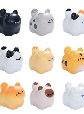 微景观创意招财猫摆件园艺造景娃屋车载桌面diy装饰品送朋友礼物