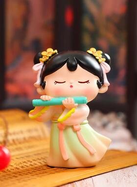 摆古风饰凤舞九天唐小媚件国潮新品品景点热卖家具装品摆件.