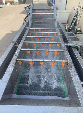 中央加厨房蔬菜清洗机 全自动线MAGA-102净菜工清洗流水 果蔬清洗