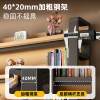 Bookshelf floor-standing storage rack hole board table bookshelf home student desk storage computer table iron storage rack
