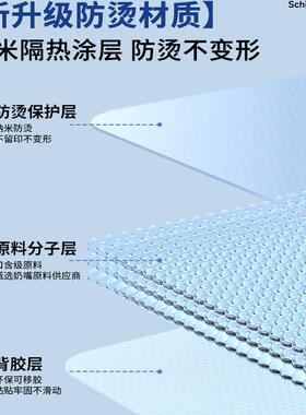 桌贴膜岩板大石家具耐温高防烫S-CZTM02理茶几石英石奢石透明台面