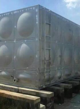 定制304不锈钢生活商用长方形消防圆形保温水箱组合储水罐大容量