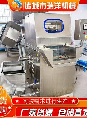 全自动盐水注射机鸡肉盐水注射机鸡排鸡胸肉盐水注射设备