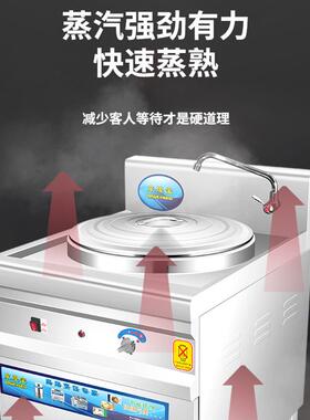 商用煮面炉头电热下面桶方形头汤粉炉麻辣烫煮面平底汤粥炉