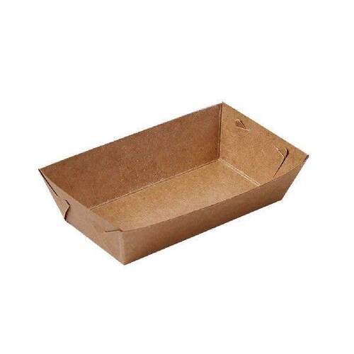 30 Pcs Serving Platter Tray Kraft Paper Packing Case Sushi - 图0