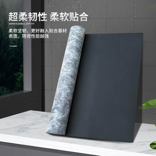 高密度阻尼隔音毡垫墙体室内卧室ktv酒吧隔音材料悬吊式天花板阻 - 图2