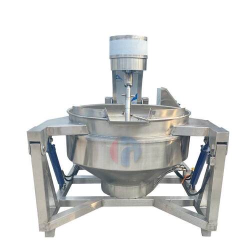 院校配餐炒菜机设备木耳蔬菜炒菜设备燃气炒锅行星搅拌酱料炒锅 - 图3