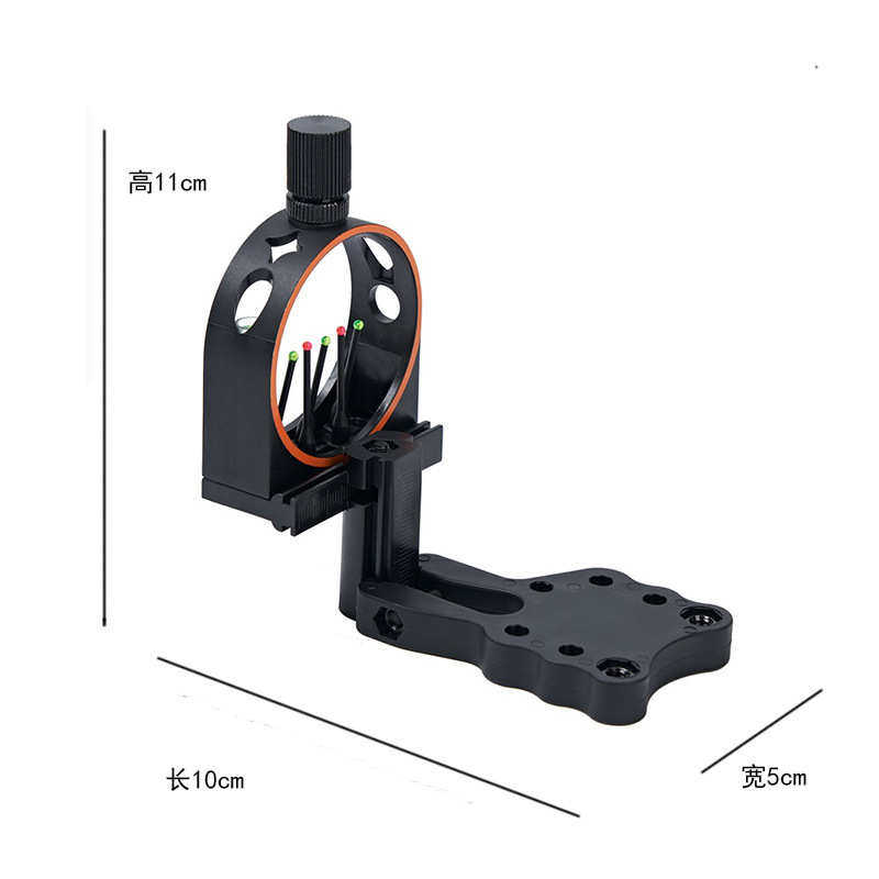 huwairen复合滑轮弓箭带灯三针瞄五针瞄准器带水平仪瞄灯四向调节,淘宝优惠券,粉丝福利购,淘宝优惠卷