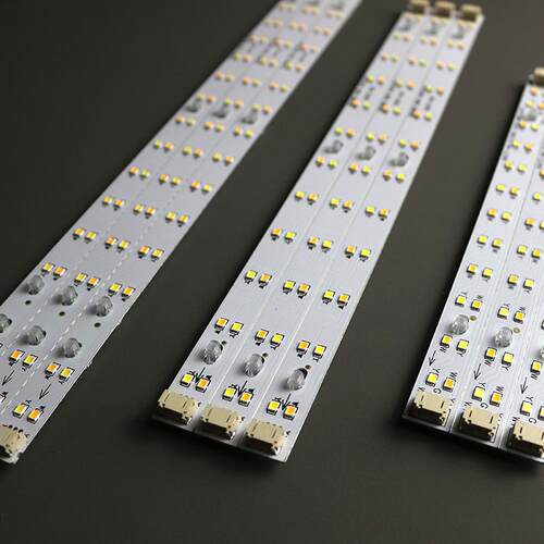 客厅吸顶灯长条LED灯条灯芯替换光源LED模组节能灯带三色变光超亮 - 图2