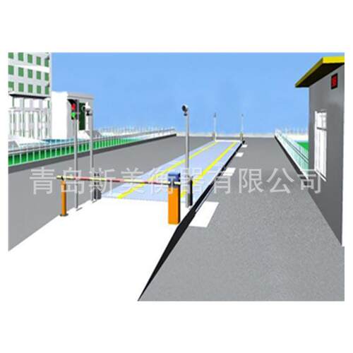 威海无人值守地中衡电子汽车衡*18米120吨地磅秤大型地磅 - 图1