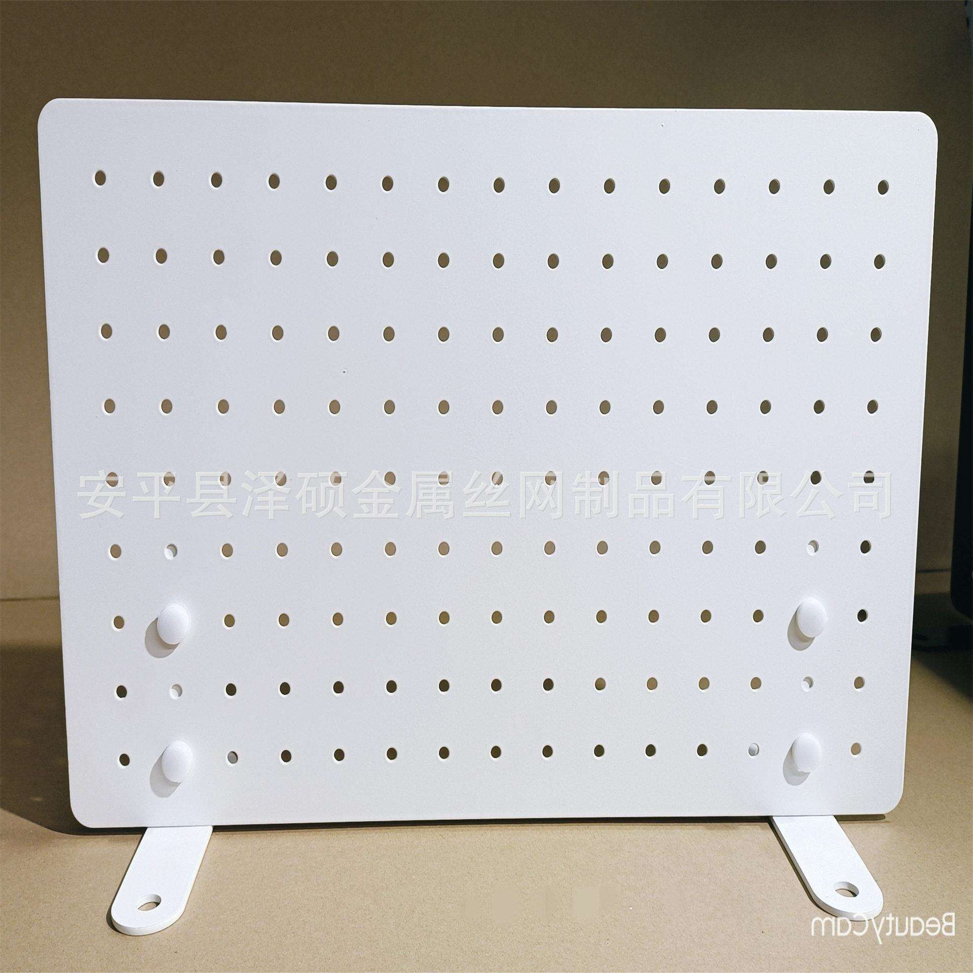Table storage hole board, no need to punch the shelf hole, electric 02 brain table, iron art decorative bookshelf, creative hole board