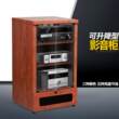 捷盛KTV影音机架带门功放机箱 音响器材脚架机架设备柜