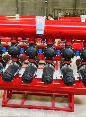 全自动叠片过滤器园林绿化农业灌溉盘式手动反冲洗叠片过滤器