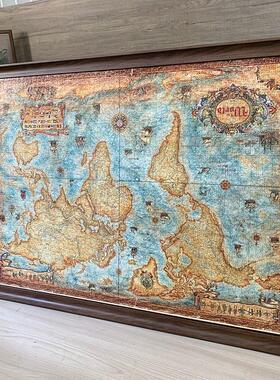 拼图框3000片足球覆古历史的拼图地图40005000片童话世界拼图画
