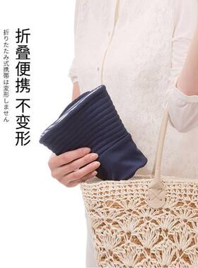 日本uvcut防晒帽仿紫外线遮脸遮阳帽女夏大帽檐双面遮阳渔夫帽