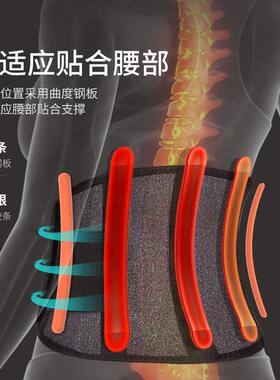 正品辽远光热护腰带腰疗椎间盘电加热暖腰部热敷按红摩神器暖腰围