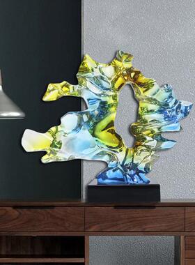 厂家欧美特山透明太湖透明件太湖石脂摆家居树样板房艺术品桌面水