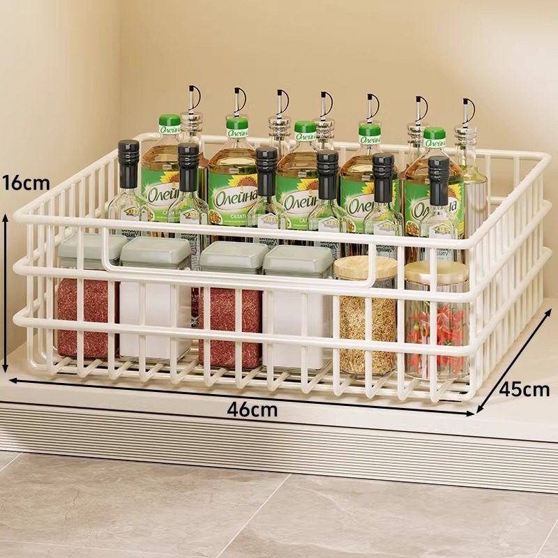 厨房抽拉式置物架下水槽柜内分层拉篮橱柜抽屉碗碟调料果蔬收纳筐,淘宝优惠券,粉丝福利购,淘宝优惠卷