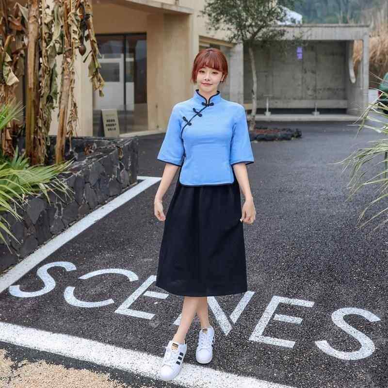 民国学生装五四青年装男女民国风女装中山装儿童舞台合唱表演服装,淘宝优惠券,粉丝福利购,淘宝优惠卷