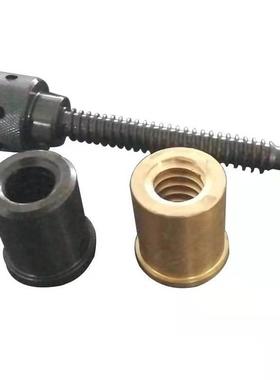 磨床平口钳铜螺母铜套钢套台钳丝杆虎钳配件平口钳配件