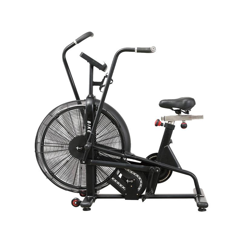 Wind resistance bicycle electromagnetic control silent aerobic fitness equipment commercial household vertical spinning bicycle wind resistance exercise bike