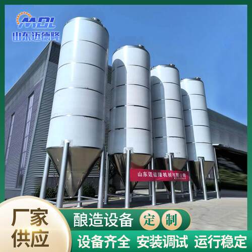 60T储酒罐储液罐不锈钢储罐发酵设备酿造设备精酿啤酒设备 - 图0