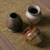 Tea whisk set for making matcha, bamboo brush, Japanese tea baking, tea ceremony tea set, hundred-year-old coarse pottery tea whisk
