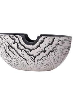 现代简约创意树脂花器花插花瓶样板房售楼处桌面茶几电视柜软装