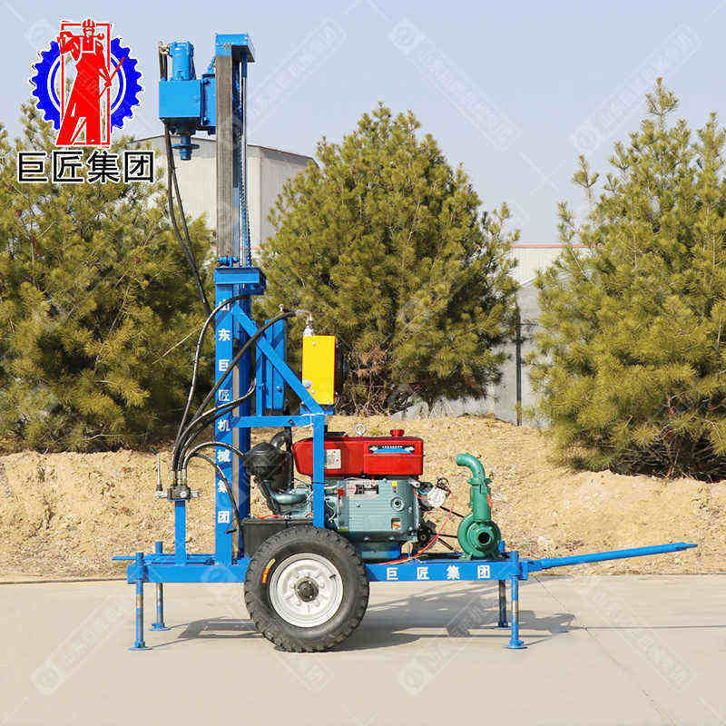 巨匠家用轮式柴油打井机 民用水气两用钻机顶驱液压水井钻机,淘宝优惠券,粉丝福利购,淘宝优惠卷