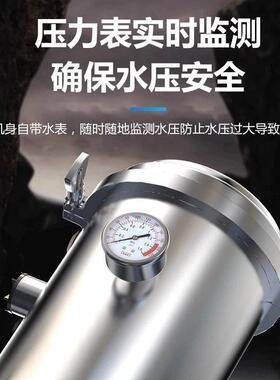 新款直销净水器家用大流量159立式精铸卡箍前置管道中央过滤器中