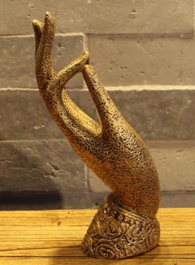 高档中式古摆中国风禅意佛手件家居装品前台门厅招复财佛手摆饰件