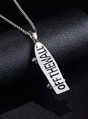 Tyler The Creator call me Golf Wang necklace 嘻哈吊坠项链