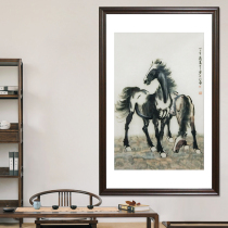 Embroidery artisan embroidered Horse to success Home Residence Decoration Hanging Painting Pure Handcraft Gifts