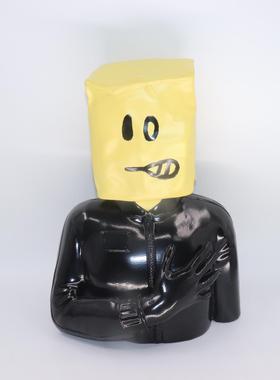 极简现代家居艺术创意玄关柜抽象人物雕塑摆件样板间橱窗软装饰品