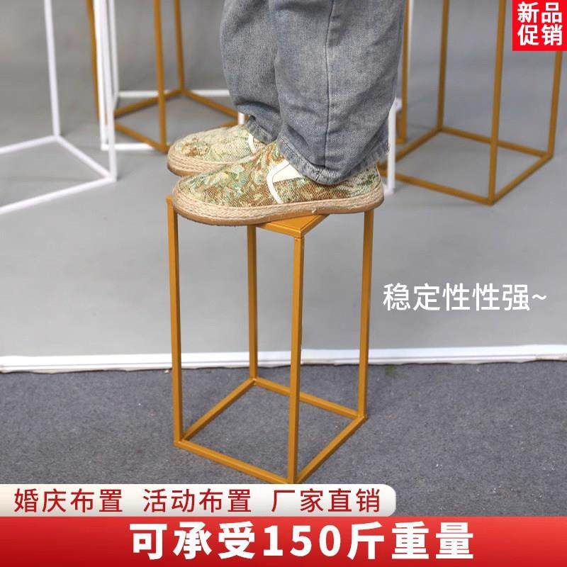 金色铁艺架路引花柱婚庆展示台婚礼场景布置柱子彷真花摆件花架,淘宝优惠券,粉丝福利购,淘宝优惠卷