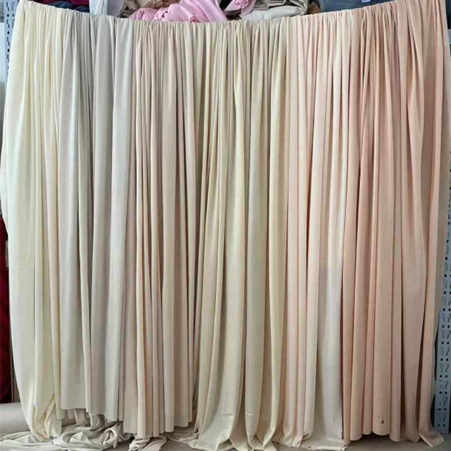 婚庆布幔弹力布吊顶纱幔牛奶丝布幔酒店婚礼舞台背景布婚礼装饰布,淘宝优惠券,粉丝福利购,淘宝优惠卷