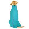 Cross-border dog full-coverage ice silk dog zipper style yoga wear sportswear anti-shedding dog wear for large dogs