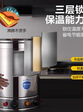 电炸锅电炸炉油炸桶商用油炸锅单缸炸薯条土豆片恒温油炸机大容量