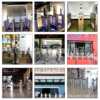 Construction site fingerprint attendance management pedestrian passage three-roller turnstile docking LED display docking construction bureau