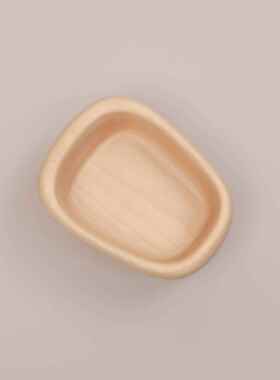 北美硬枫实木桌面珠宝收纳托盘迷你小浴缸桌面杂项收纳盒小饰品